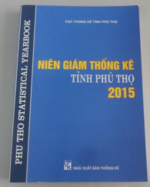 niên giám thống kê tỉnh Phú Thọ năm 2015 phát hành 2016