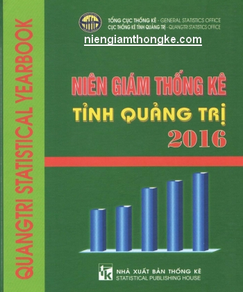 sách niên giám thống kê quảng trị 2016 phát hành năm 2017