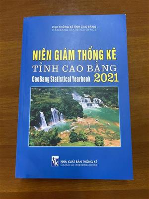 Sách Niên giám thống kê tỉnh Cao Bằng năm 2021 2022